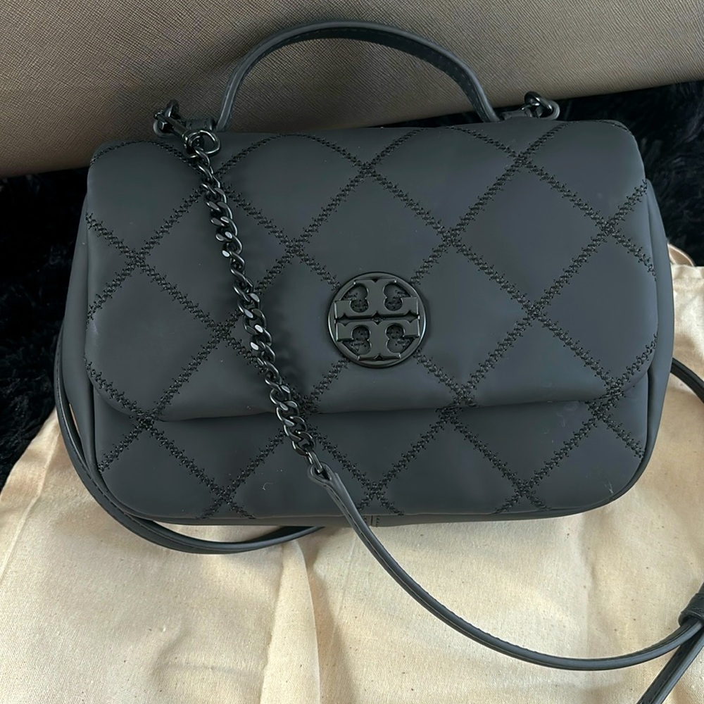 Tory Burch Willa Matte Top Handle Bag